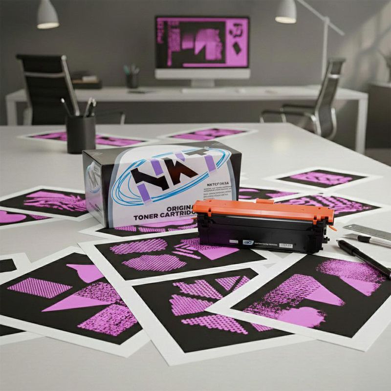 Cartucho de Tóner Magenta para CF363A