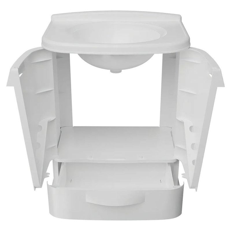 Mueble de Baño con Lavamanos Plástico de 45x32 cm