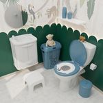 Mueble de Baño con Lavamanos Plástico de 45x32 cm