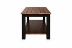 Mesa de Centro Eve de 110 x 55 x 45 cm Color Café con Negro