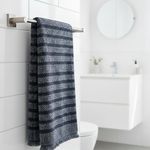 Toalla de Mano Diseño Líneas Color Azul