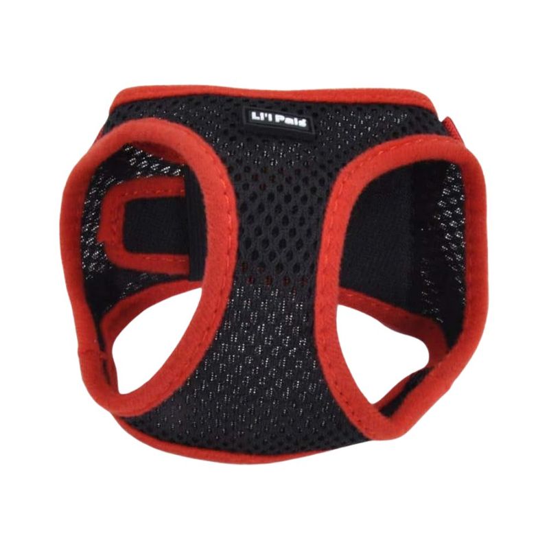 Arnés y Jalador Lil Pals de Mesh para Perro Color Negro