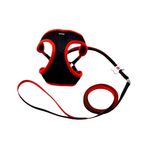 Arnés y Jalador Lil Pals de Mesh para Perro Color Negro