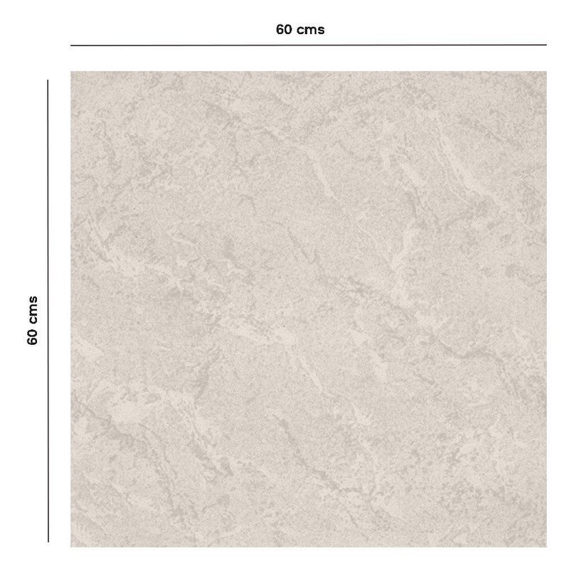 Piso Porcelánico Imperial Beige Pulido Rectificado de 60 x 60 cm en Caja de 1.44 m²