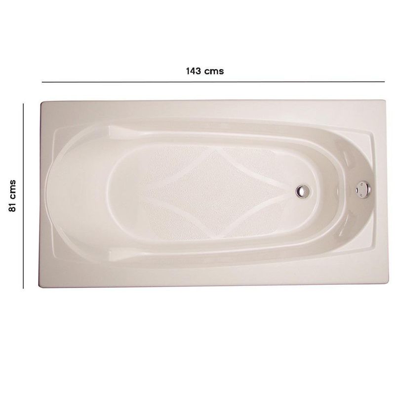 Tina Claudette Color Bone de 1.43 x 0.81 x 0.34 Metros