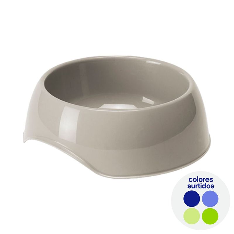 Plato para Perro Gusto Bowl Simple Large Antideslizante de 1300 ml