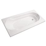 Tina Claudette Color Blanco de 1.43 x 0.81 x 0.34 Metros