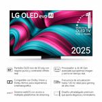 Televisor Smart TV LG de 83 plg OLED evo AI 4K 2025