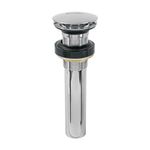 Contra para Desagüe Baño 1 1/4 Plg Tipo Hongo Cromo