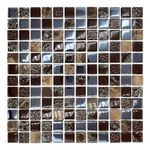 Malla Decorativa Malta de 30 x 30 cm Color Café