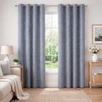 Cortina para Ventana Black Out 137x228 Cm Color Gris