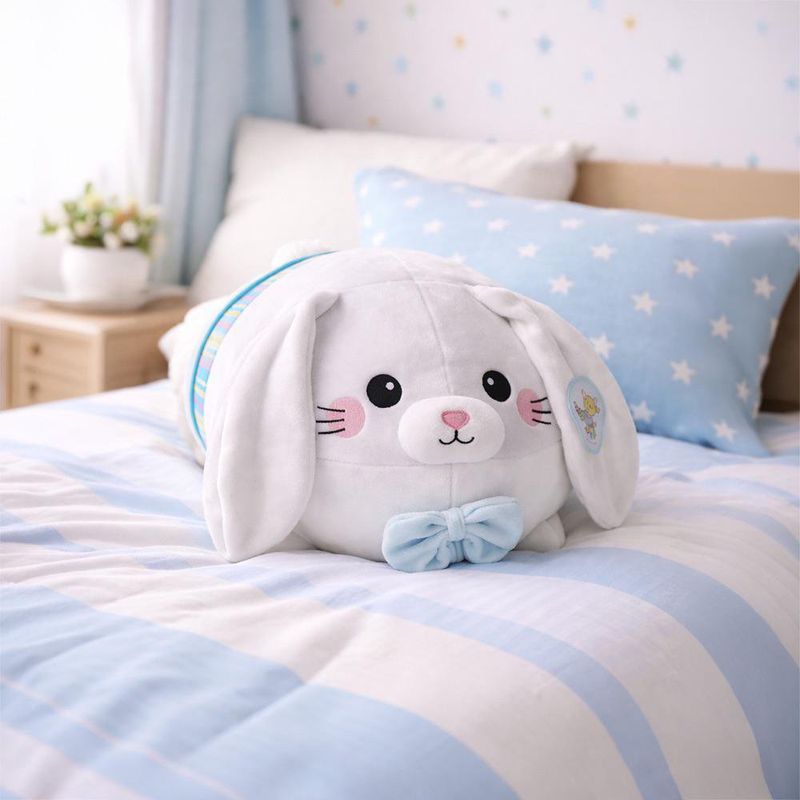 Cojín Decorativo Infantil Conejo Blanco