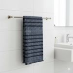 Toalla de Baño Diseño Líneas Color Azul