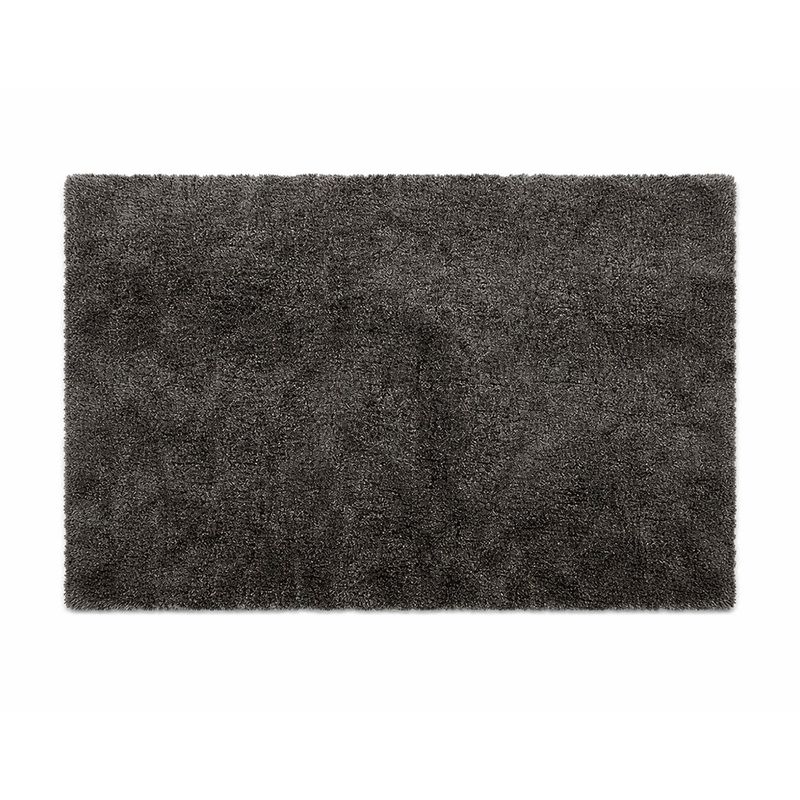 Alfombra Isola Color Negro de 50 x 80 Cm