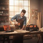 Combo de Rotomartillo y Atornillador de Impacto Inalámbricos de 20 V