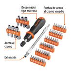 Juego de Desarmador con 58 Puntas - Truper