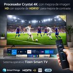 Televisor Smart TV Samsung de 98 plg Crystal UHD 4K Tizen OS