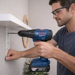 Taladro Percutor 1/2 plg y Llave de Impacto de 18 V Set con Batería y Cargador