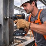 Destornillador de Impacto Inalámbrico con Batería y Cargador de 20 V