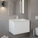 Vanity American Standard Olmo de 60 cm con Lavamanos Integrado Color Blanco Mate