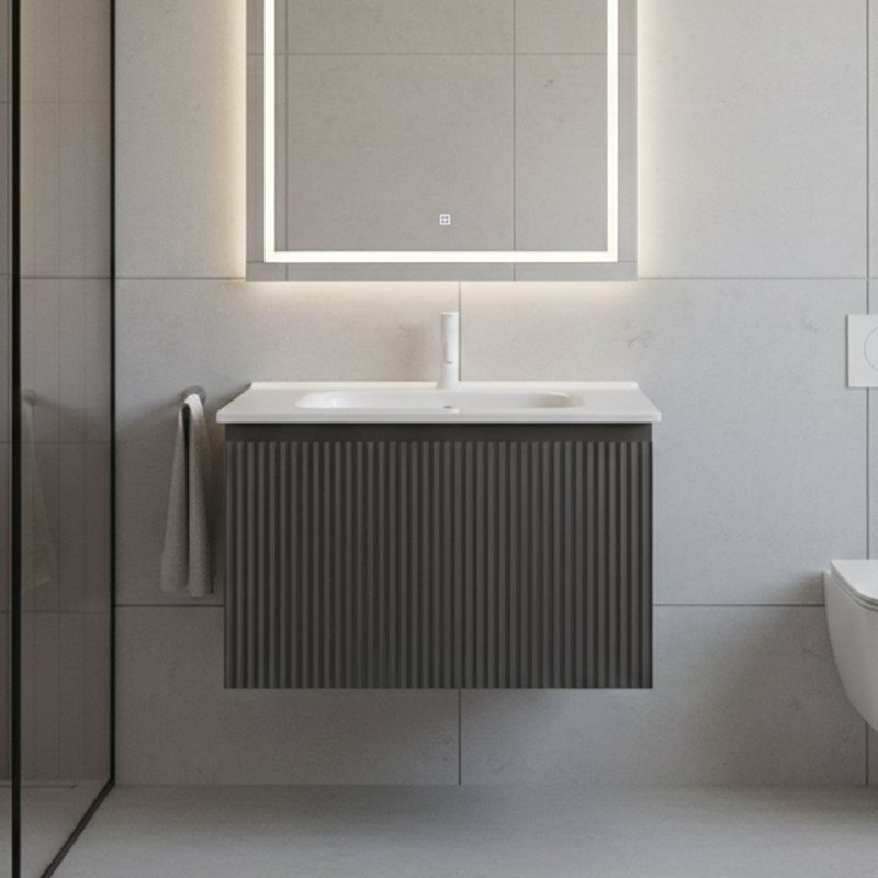 Vanity American Standard Olmo de 60 Cm con Lavamanos Integrado Color Habana