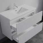 Vanity American Standard Olmo de 80 cm con Lavamanos Integrado Color Blanco Mate
