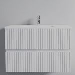 Vanity American Standard Olmo de 80 cm con Lavamanos Integrado Color Blanco Mate