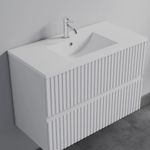 Vanity American Standard Olmo de 80 cm con Lavamanos Integrado Color Blanco Mate