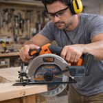 Sierra Circular Inalámbrica de 6-1/2 Plg 20 V