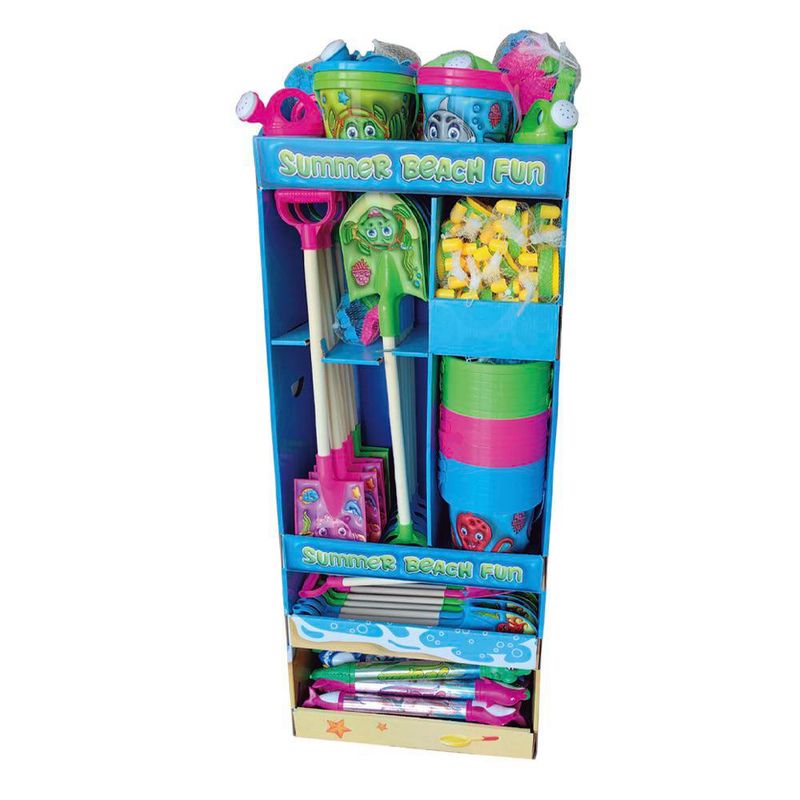 Pala para Arena Diseño Vida Marina de 19 Plg Colores Surtidos