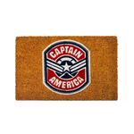 Alfombra de Entrada Captain America Antideslizante 40 x 60 cm Color Natural