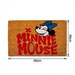 Alfombra de Entrada Minnie Antideslizante 40 x 60 cm Color Natural