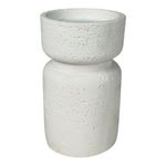 Portavela de Poly Color Blanco de 15 Cm