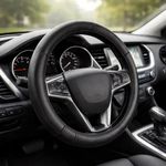 Cubre Volante Premium Racer Color Negro