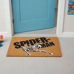 Alfombra de Entrada Spider Man Antideslizante 40 x 60 cm Color Natural