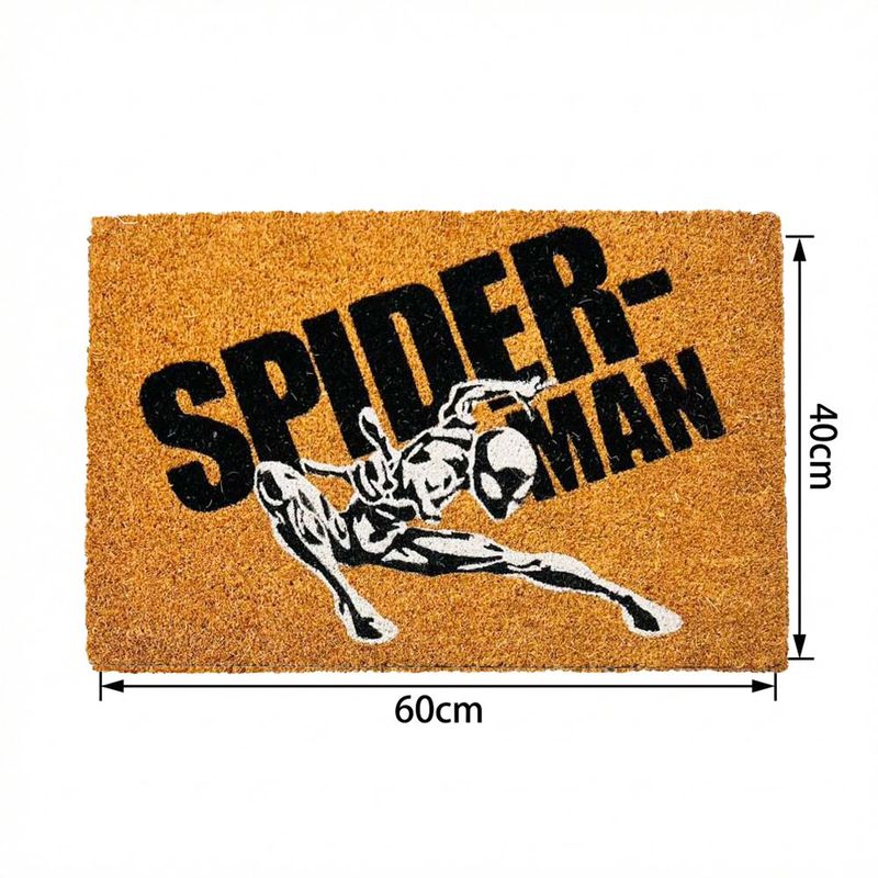Alfombra de Entrada Spider Man Antideslizante 40 x 60 cm Color Natural