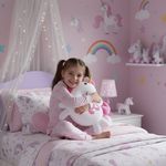 Cojín Unicornio Blanco