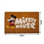 Alfombra de Entrada Mickey Antideslizante de 40 x 60 cm Color Natural