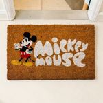 Alfombra de Entrada Mickey Antideslizante de 40 x 60 cm Color Natural