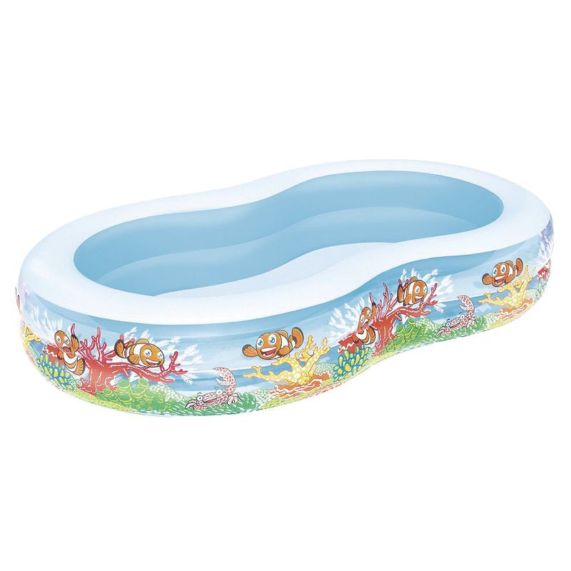 Piscina con Diseño Vida Marina de 2.6x1.57x0.46 Metros Diseños Surtidos