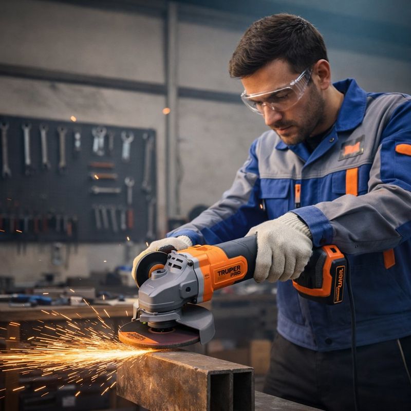 Esmeriladora Angular Inalámbrica de 4-1/2 Plg 20 V