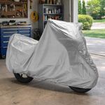 Cobertor para Moto Racingtec Light Cover Nylon Talla XXL en Color Gris