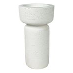 Portavela de Poly Color Blanco de 20.5 Cm