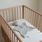 Mantita de Seguridad Diseño Conejo Gris