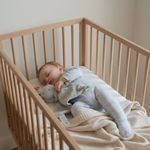 Mantita de Seguridad Diseño Conejo Gris