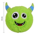 Pelota Fluffy Monstruo Verde de 23 Cm