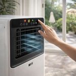 Aire Acondicionado Portátil Rosthal de 7000 BTU 120 V 860 W Color Blanco