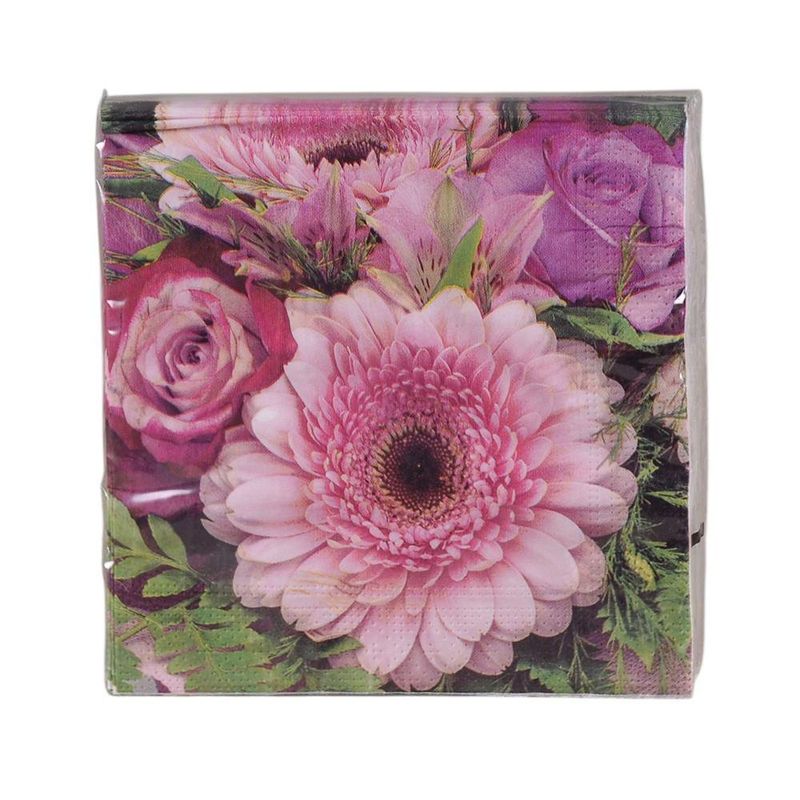 Set de 12 Servilletas de Papel de 33 x 33 cm Diseño Surtido