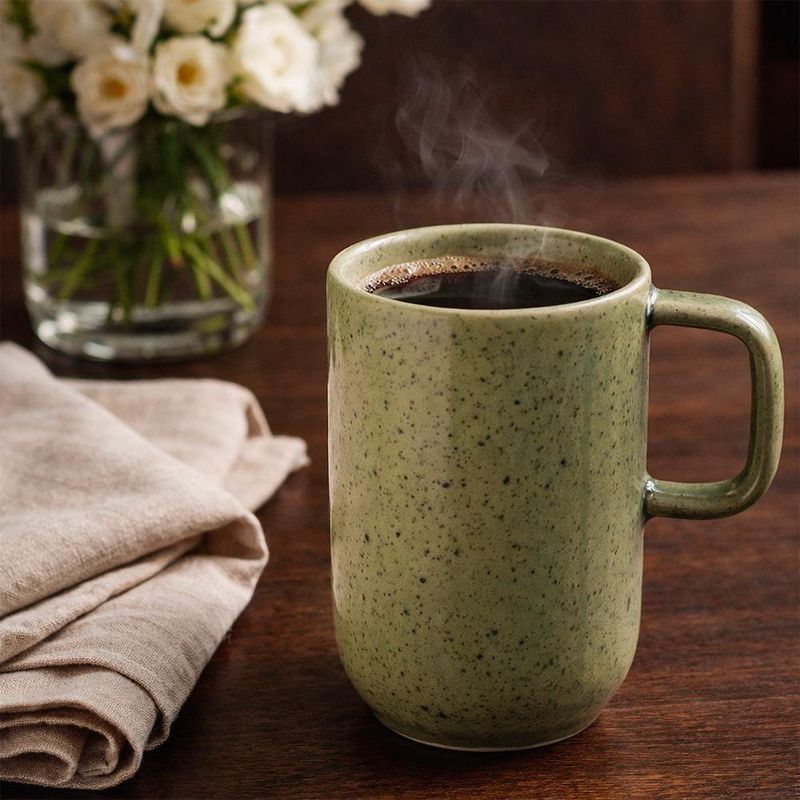 Taza Diseño Uno Color Verde de 13.7 Oz