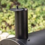 Churrasquera Mediana a Carbón con Mesas Laterales y Ruedas